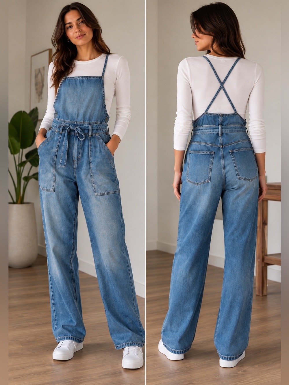 Current/Elliott Light Blue Denim Overalls Size 3 (see measurements)